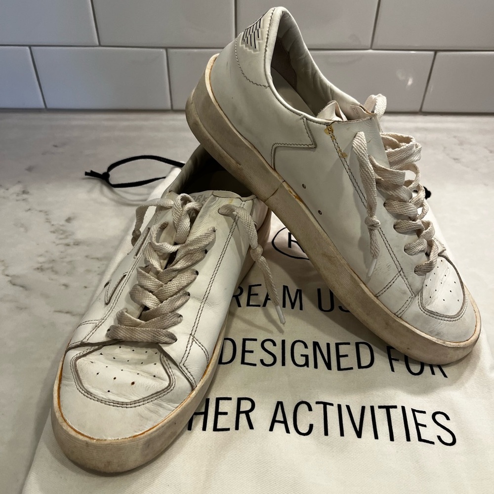 Golden Goose Stardan Women’s White Sneakers